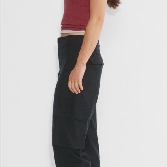 Aritzia Black Straight Leg Jeans - Picture 3 of 3